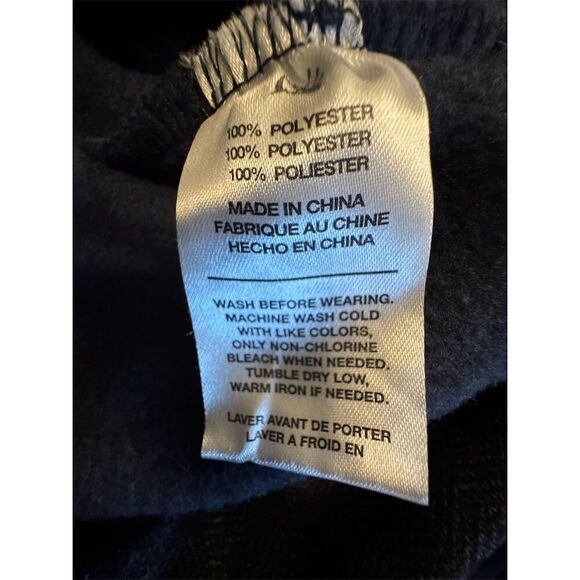 Old River Men's 1/4 Zip Navy Blue Pullover Sweater Size M Casual Knit - Picture 11 of 12